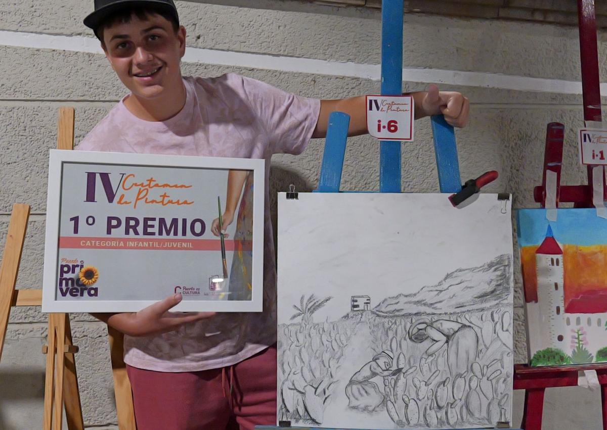Imagen secundaria 1 - Más de 30 artistas llenan de vida las calles de Puerto del Rosario