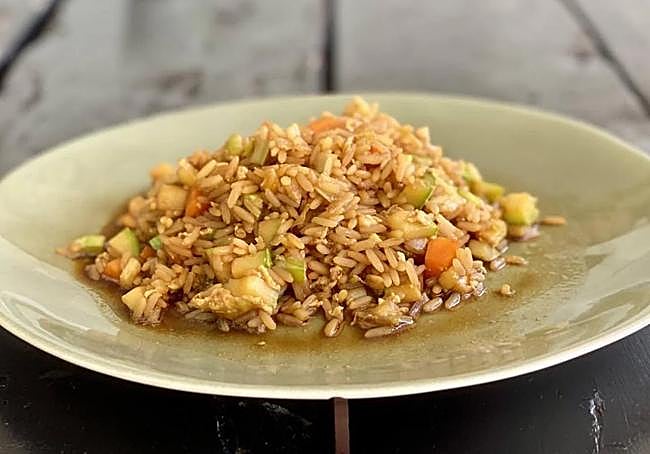 Arroz con verduras