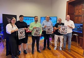 La Casa Condal acogió la presentación de la Feria del Manga.