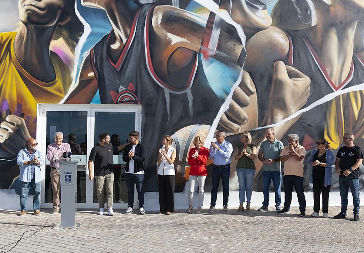 Presentación del mural.