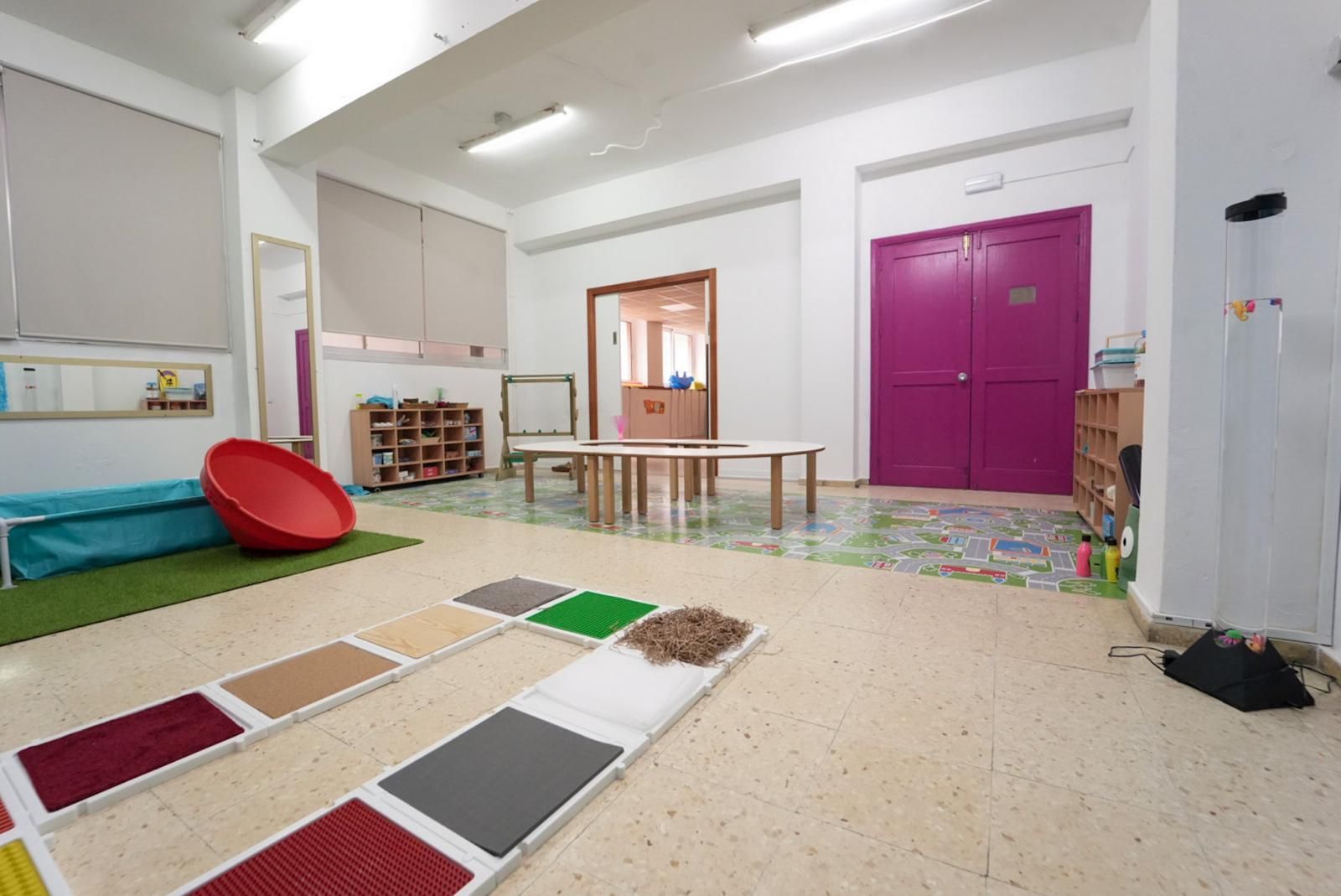 El aula de 2 años del CEIP Villa de Firgas, desde dentro