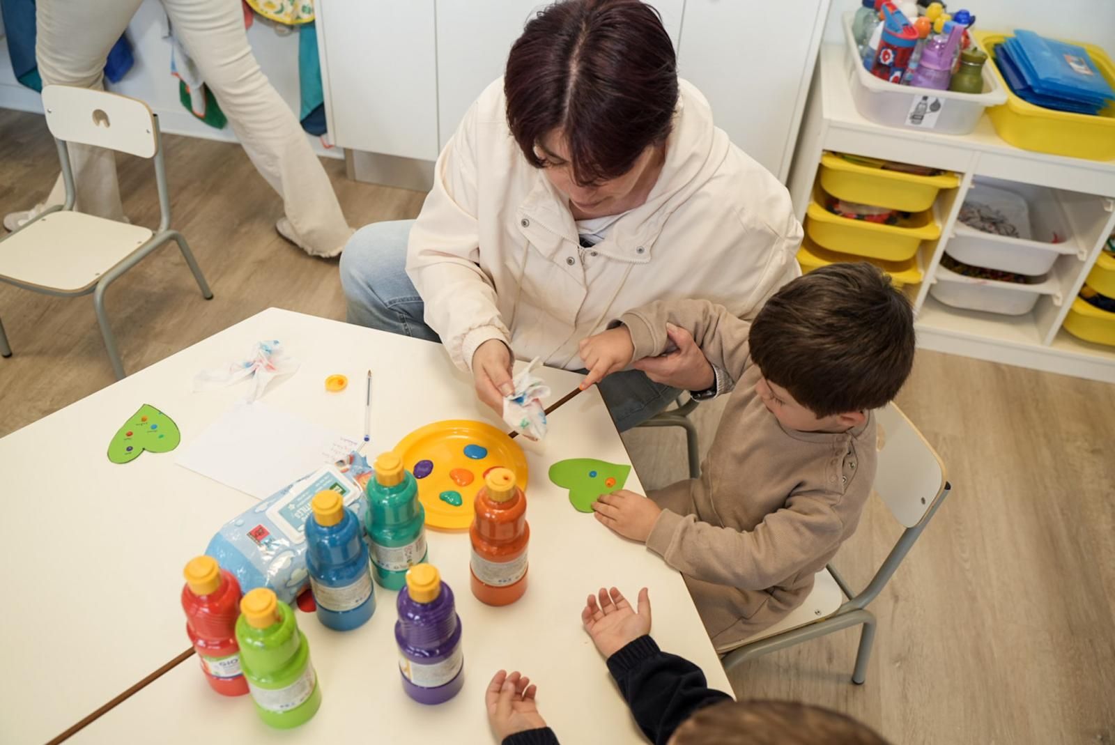 El aula de 2 años del CEIP Villa de Firgas, desde dentro