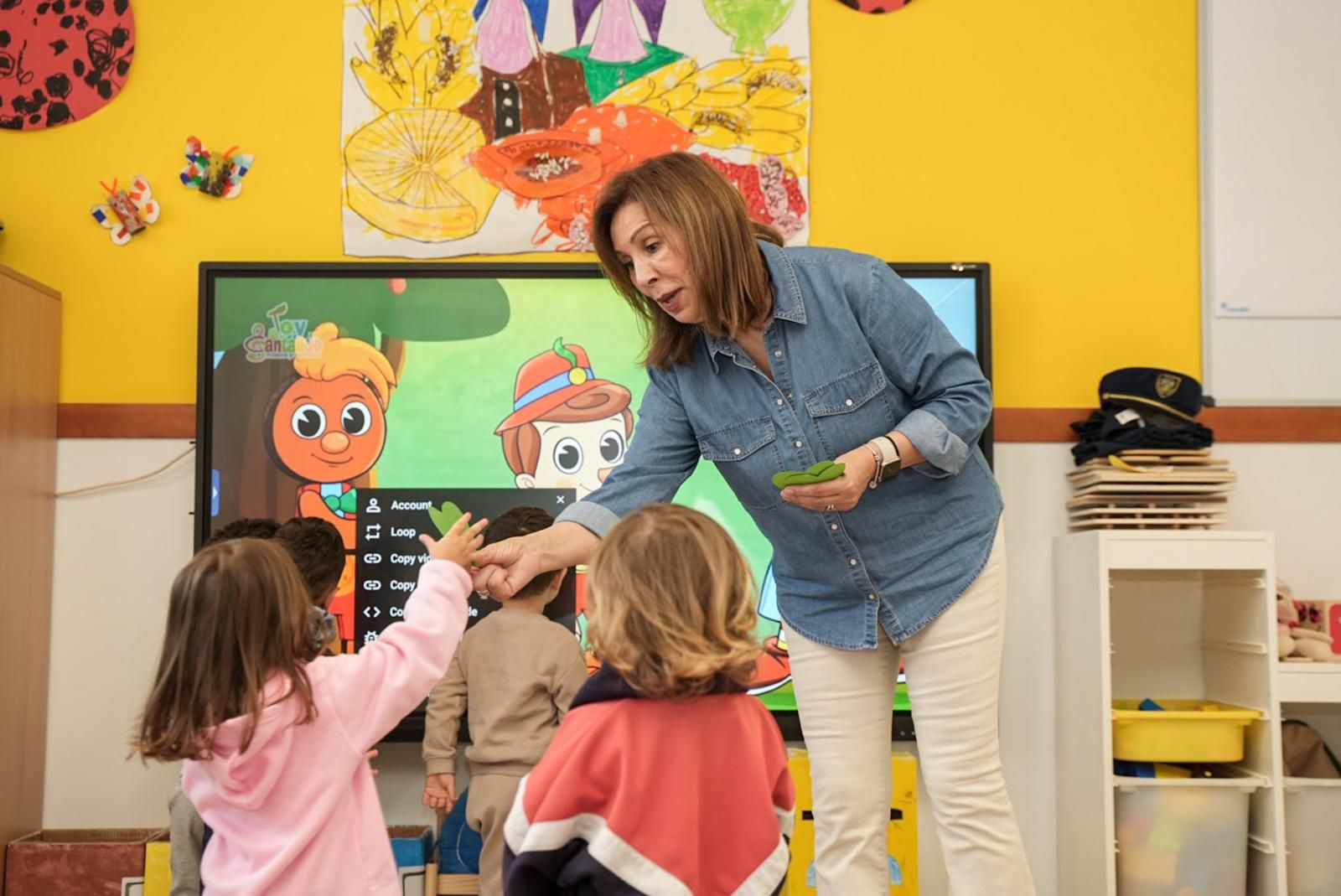 El aula de 2 años del CEIP Villa de Firgas, desde dentro