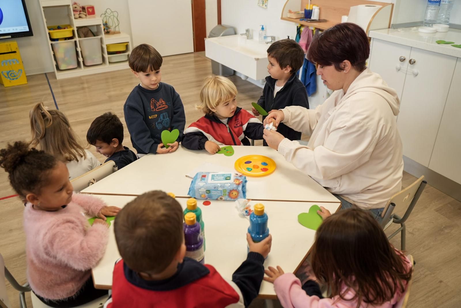 El aula de 2 años del CEIP Villa de Firgas, desde dentro