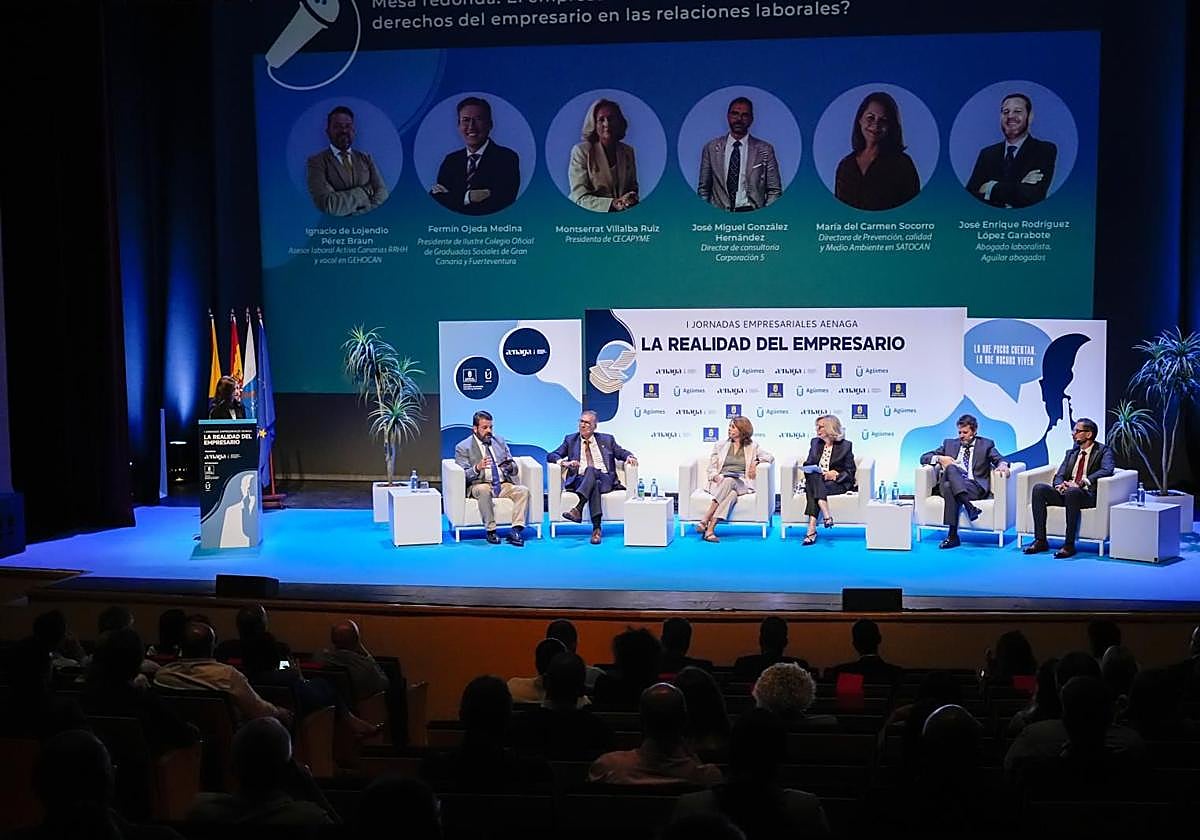 Primeras jornadas empresariales de Aenaga