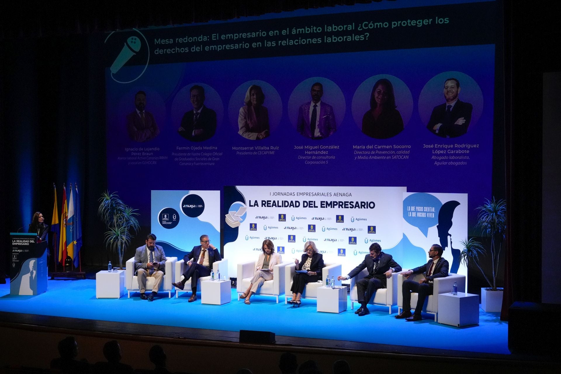 Primeras jornadas empresariales de Aenaga