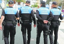 Imagen de archivo de la Policía Local de Las Palmas de Gran Canaria.