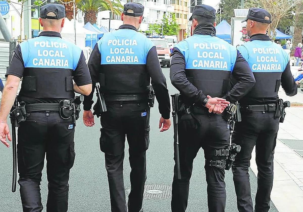 Imagen de archivo de la Policía Local de Las Palmas de Gran Canaria.