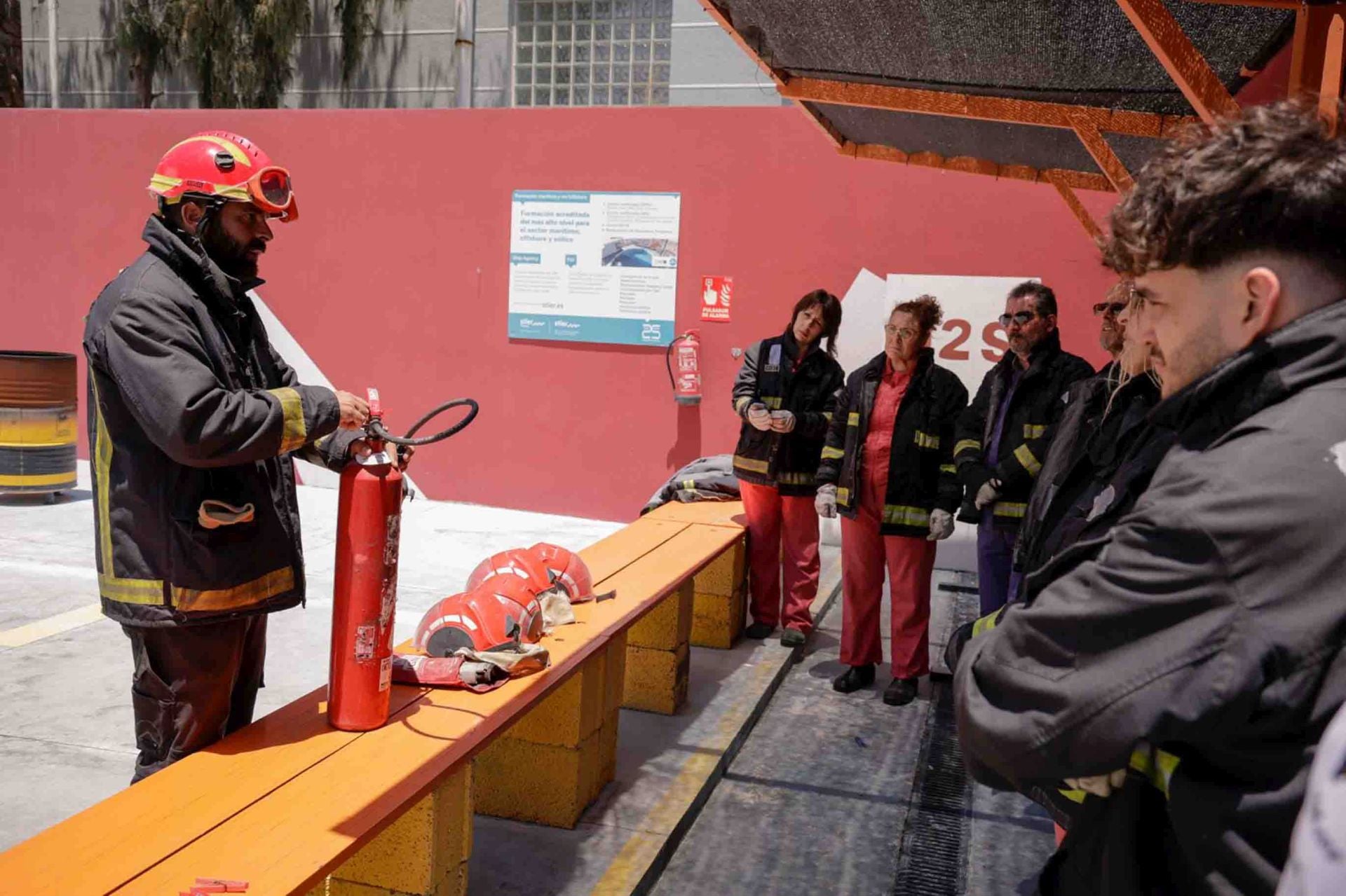Así son los simulacros de emergencia en el ámbito marítimo
