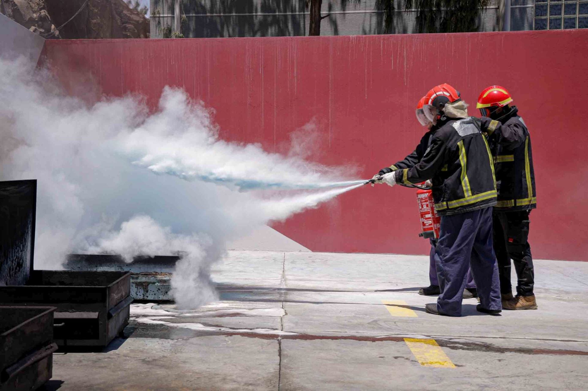 Así son los simulacros de emergencia en el ámbito marítimo