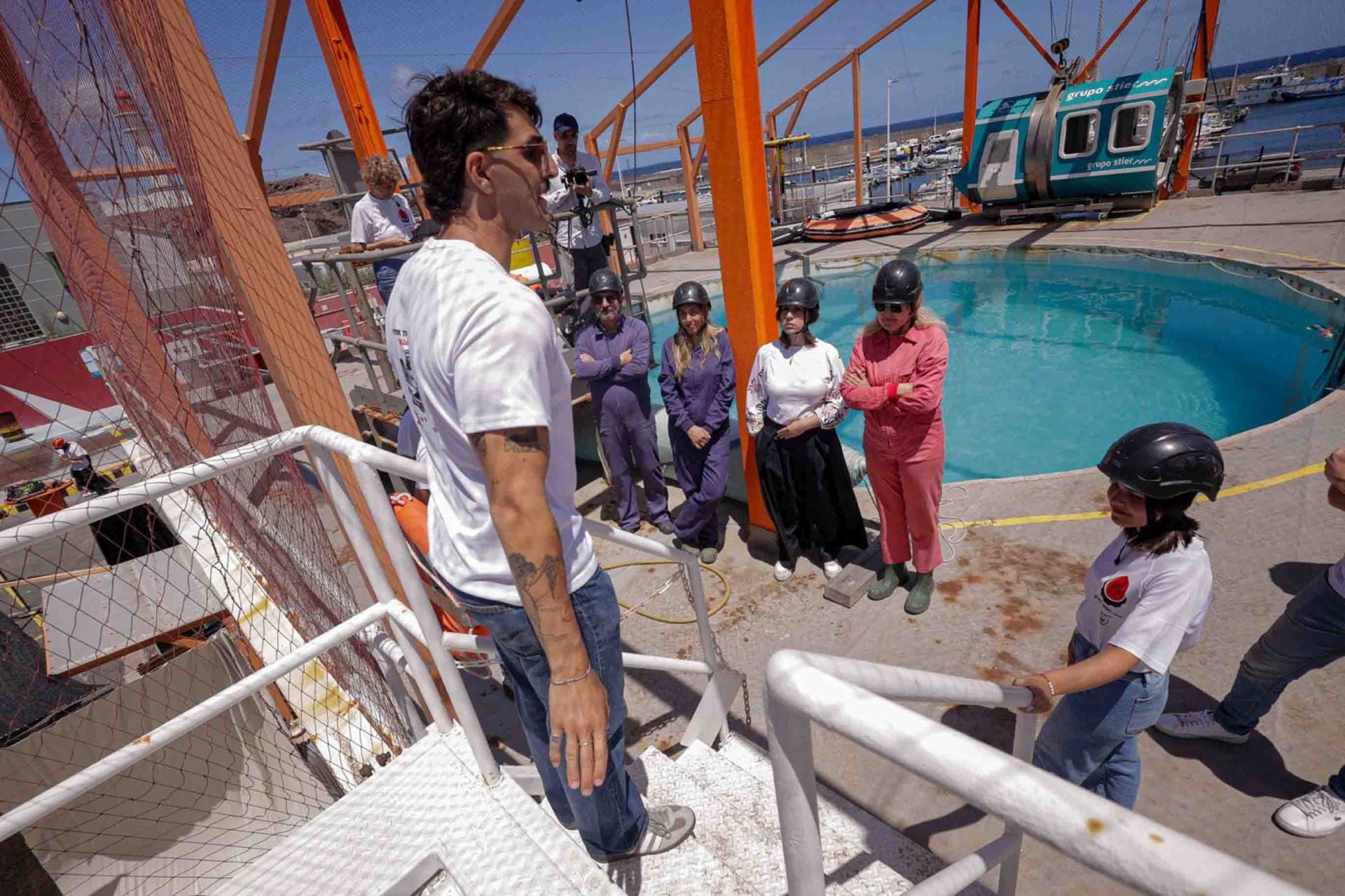 Así son los simulacros de emergencia en el ámbito marítimo