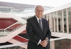 Javier Rupérez, ayer en la sede de CANARIAS7 en la capital grancanaria.