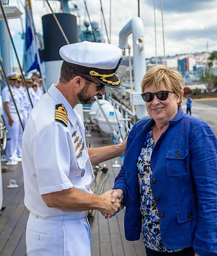 Imagen secundaria 2 - El velero escuela Capitán Miranda de la Armada de Uruguay regresa a Gran Canaria