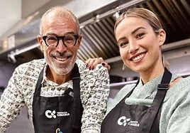 Kiko Barroso y Cathaysa González.