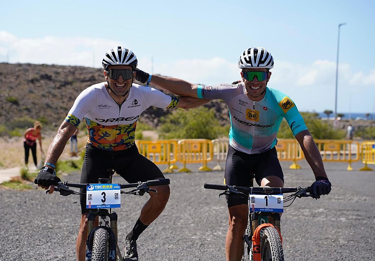 Becking y Maté en meta.