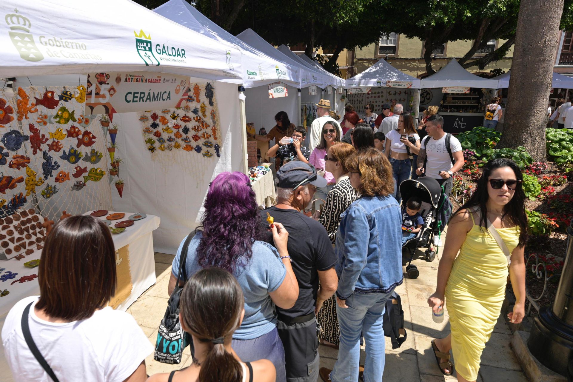 La III Feria de Artesanía del Norte de Gran Canaria se celebra en Gáldar este fin de semana.