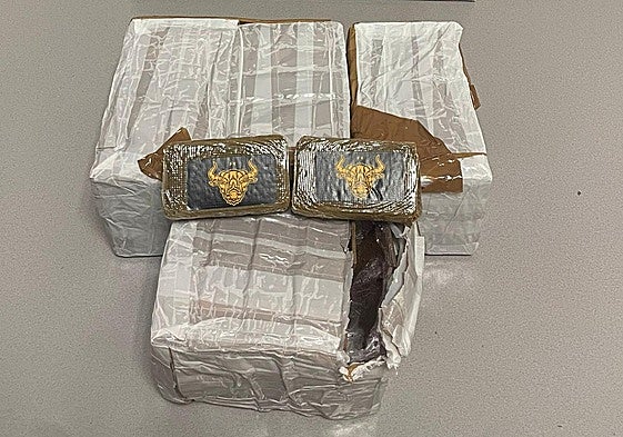 La droga incautada por la Policía Local de Las Palmas de Gran Canaria.