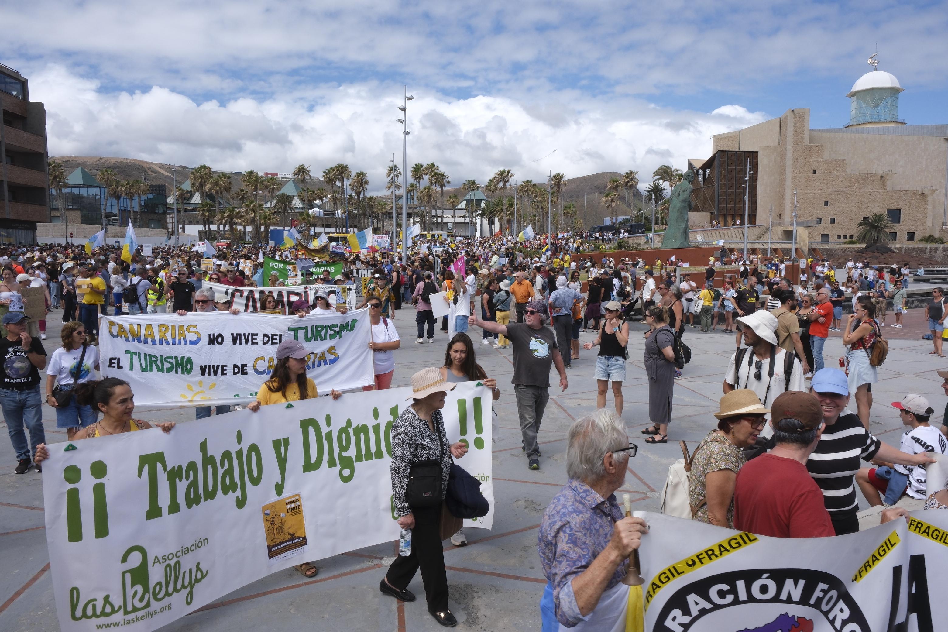 Las movilizaciones del 18M, en imágenes