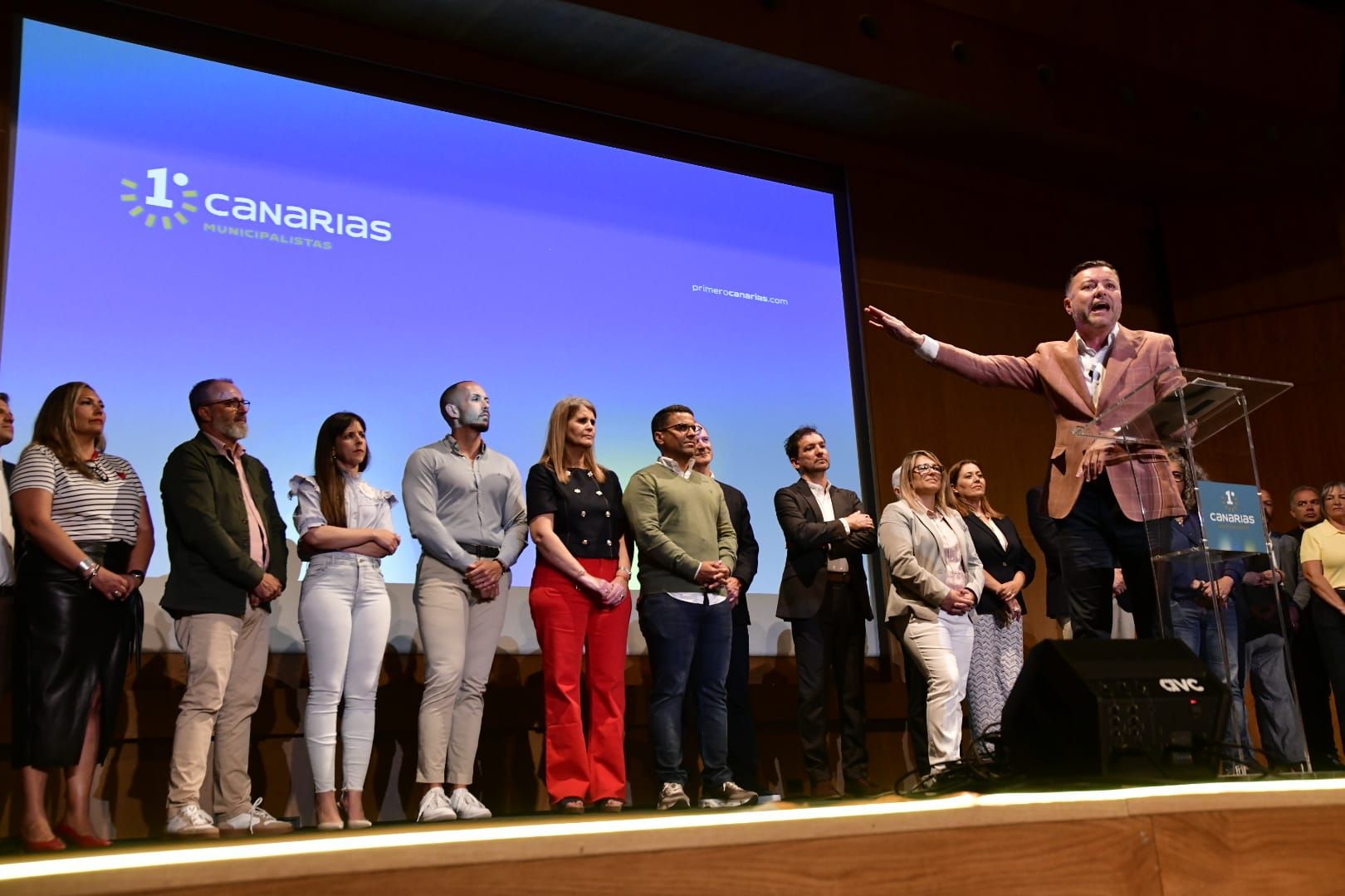 Así fue la presentación del nuevo partido político