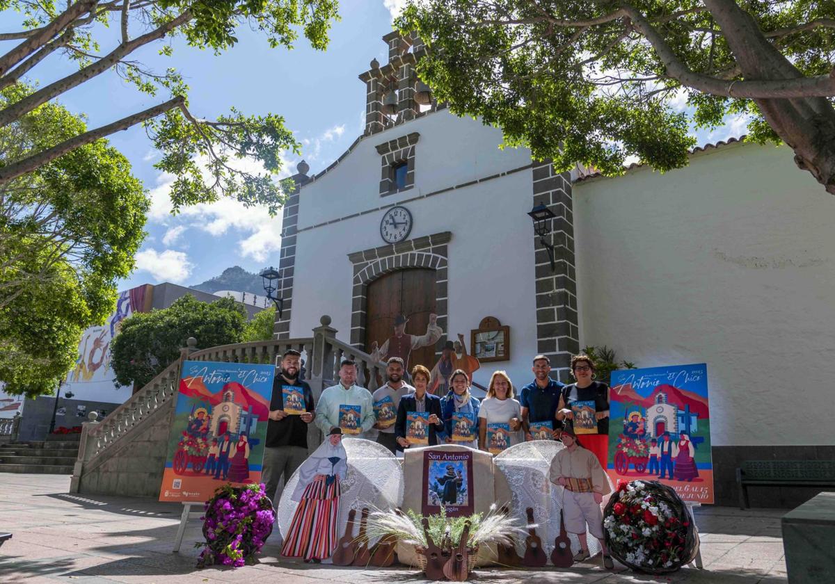 Un momento de la presentación de las fiestas de San Antonio El Chico.