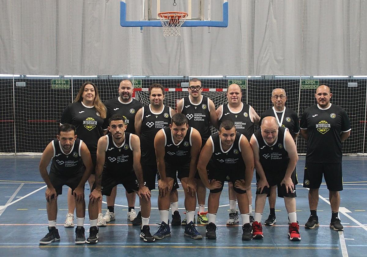 Integrantes del Interisleta que tomaron parte de este certamen.