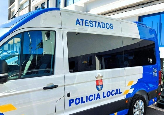 Unidad de atestados de la Policía Local de Arrecife.
