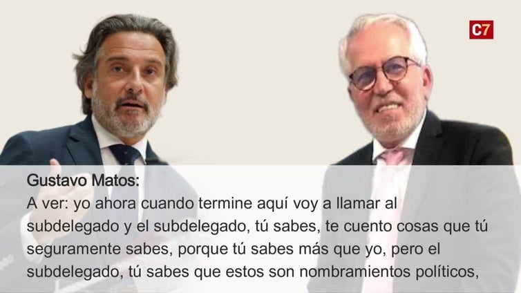 Recreación de la conversación entre Gustavo Matos y Mohamed Derbah