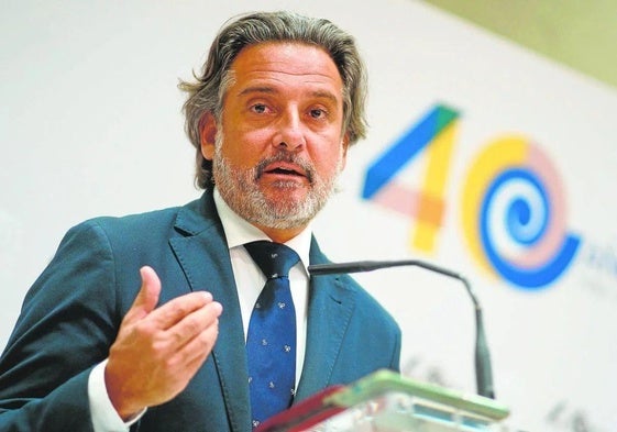 Gustavo Matos, vicepresidente del Parlamento de Canarias.