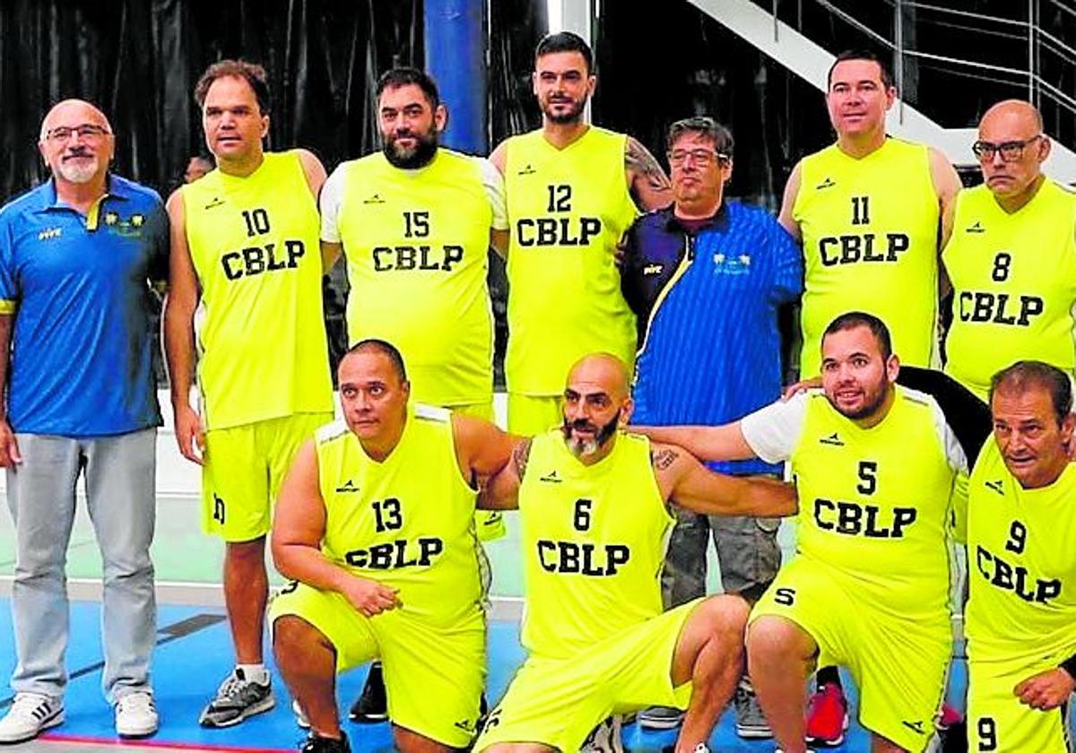 El equipo de salud mental del Club Baloncesto Las Palmas.