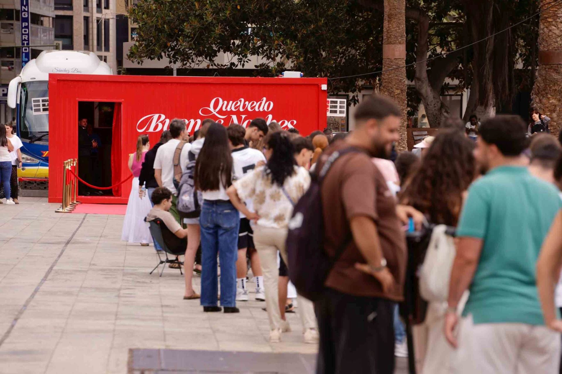 Los fans de Quevedo abarrotan el Paque Santa Catalina