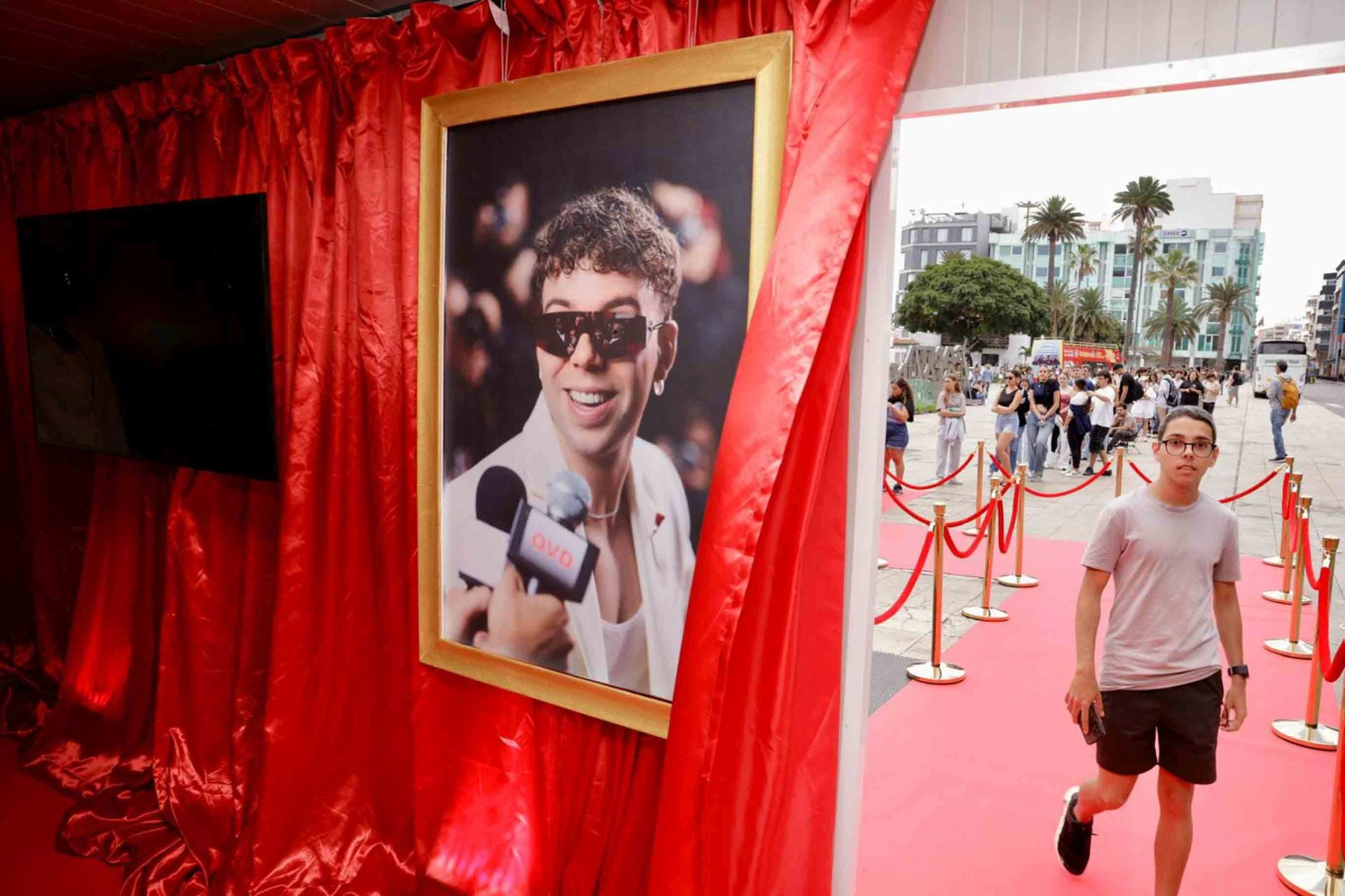 Los fans de Quevedo abarrotan el Paque Santa Catalina