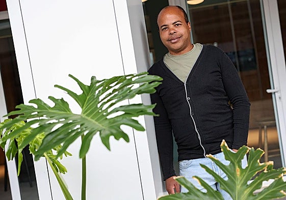 Aday Marcos Varela, presidente de la Asociación Espiral, en las instalaciones de CANARIAS7.