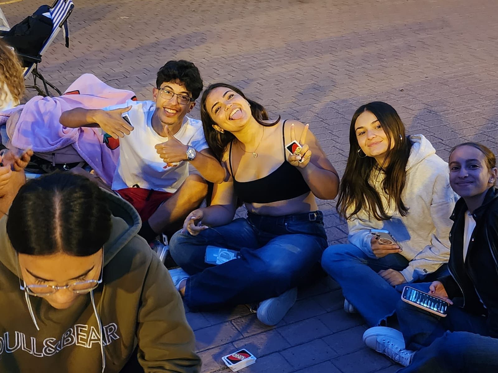 Acampada en el estadio de Gran Canaria por Quevedo