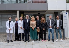 La consejera de Sanidad del Gobierno de Canarias visita la Clínica Bandama
