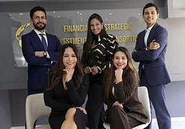 El equipo del consorcio formado por las dos empresas.