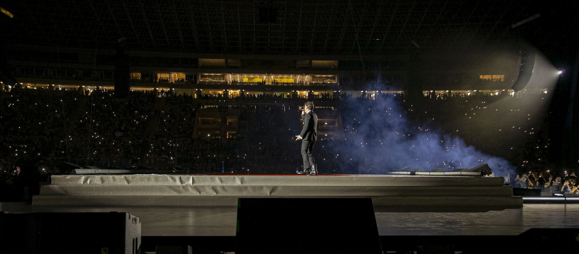 Vuelva a recordar el concierto de Quevedo con las mejores imágenes