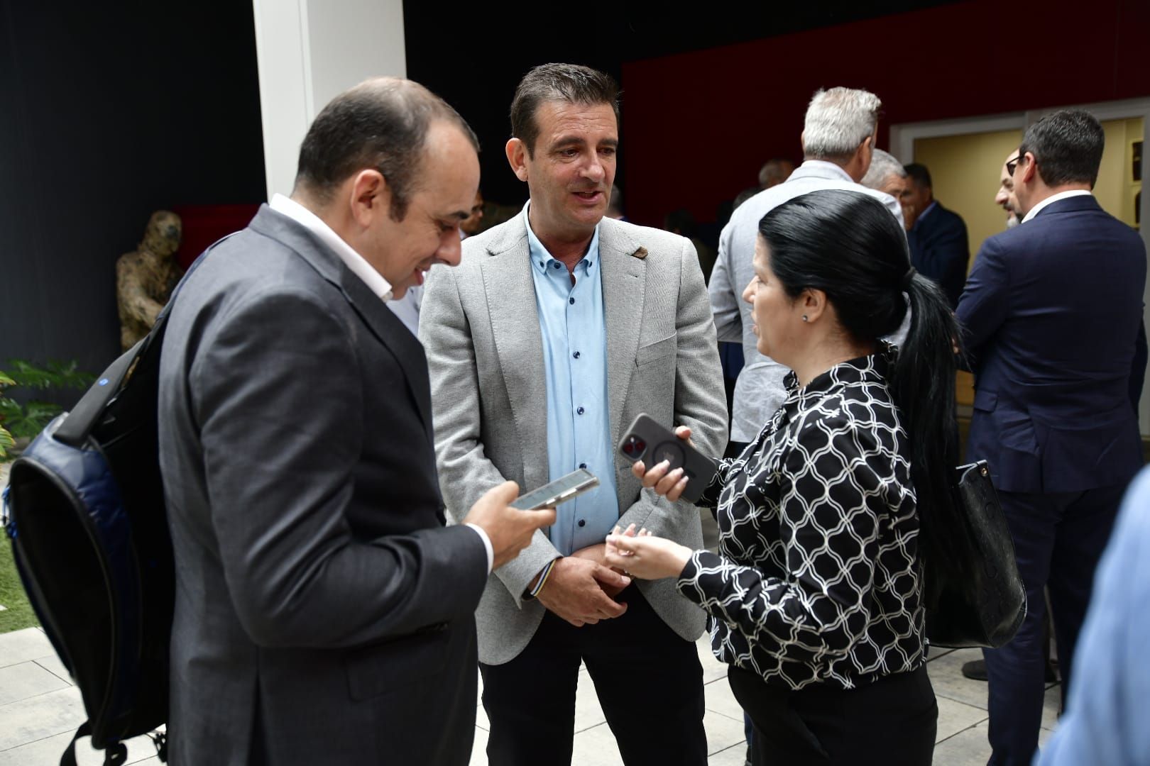 Imágenes del foro CANARIAS7 &#039;Conversaciones con el consejero Pablo Rodríguez&#039;