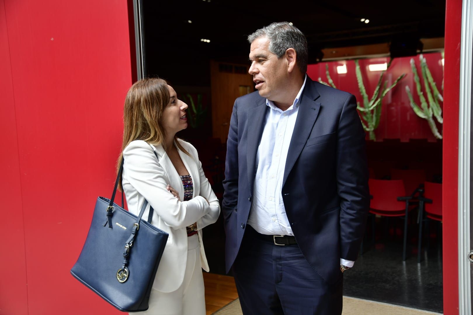 Imágenes del foro CANARIAS7 &#039;Conversaciones con el consejero Pablo Rodríguez&#039;