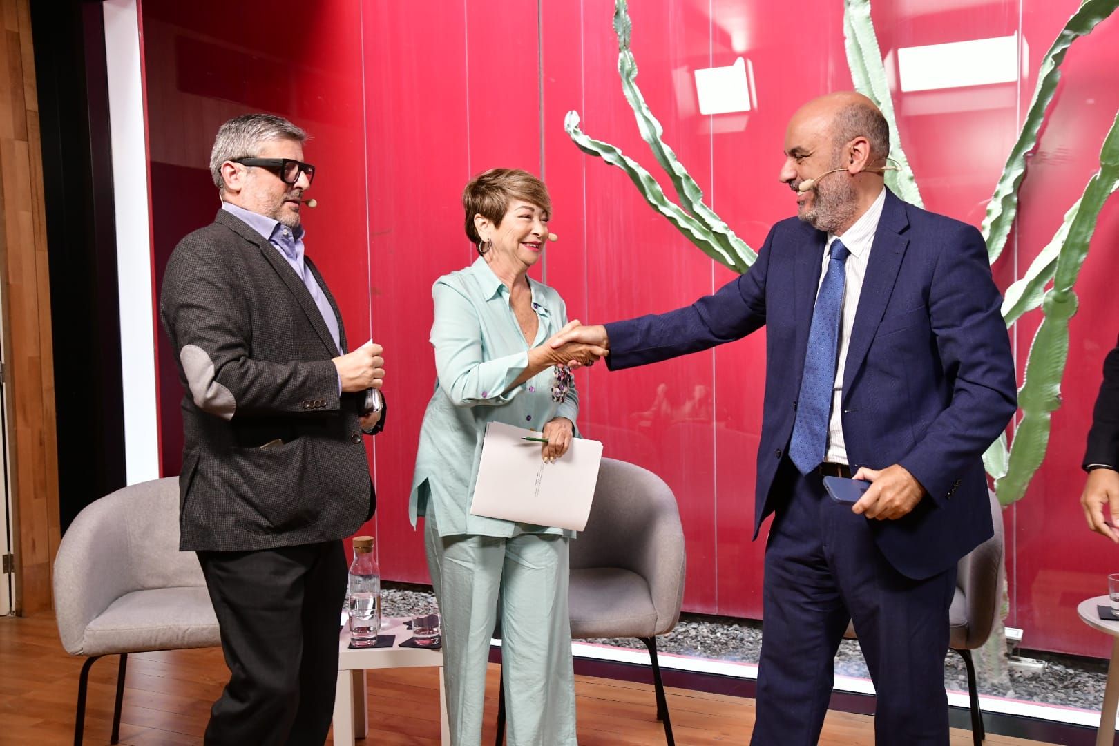 Imágenes del foro CANARIAS7 &#039;Conversaciones con el consejero Pablo Rodríguez&#039;