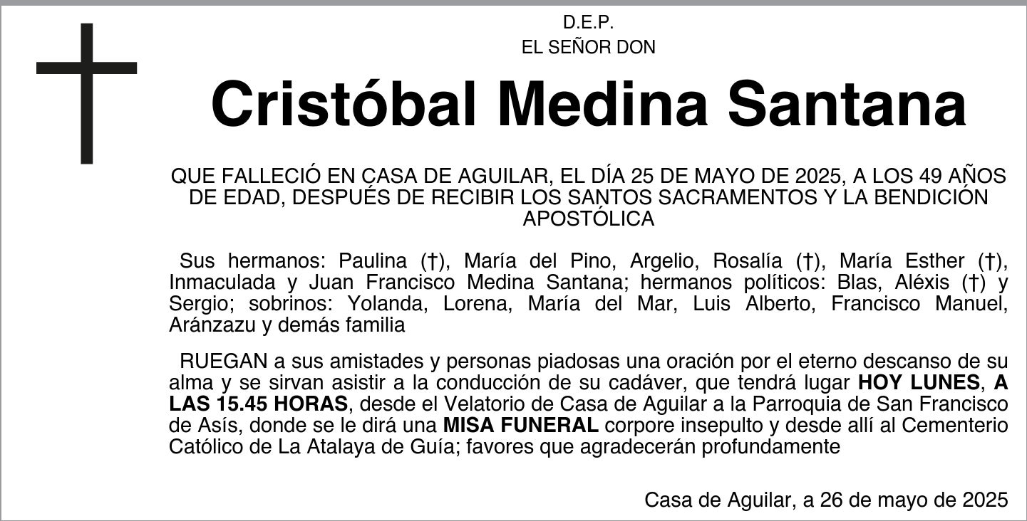 Cristóbal Medina Santana
