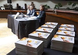 Momento de la presentación.