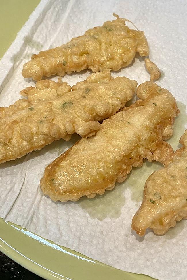 Escurrimos sobre papel secante