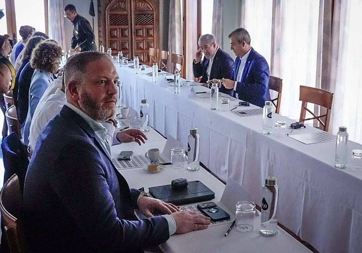 Foto de familia en la comisión de Libertades Civiles, Justicia y Asuntos de Interior.