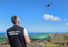 Actuación de la Guardia Civil.