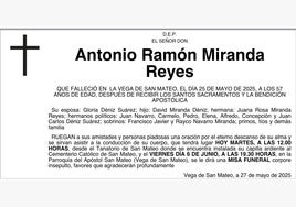Antonio Ramón Miranda Reyes