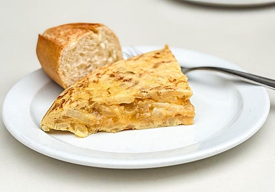 Pincho de tortilla Bar Las Muchachitas