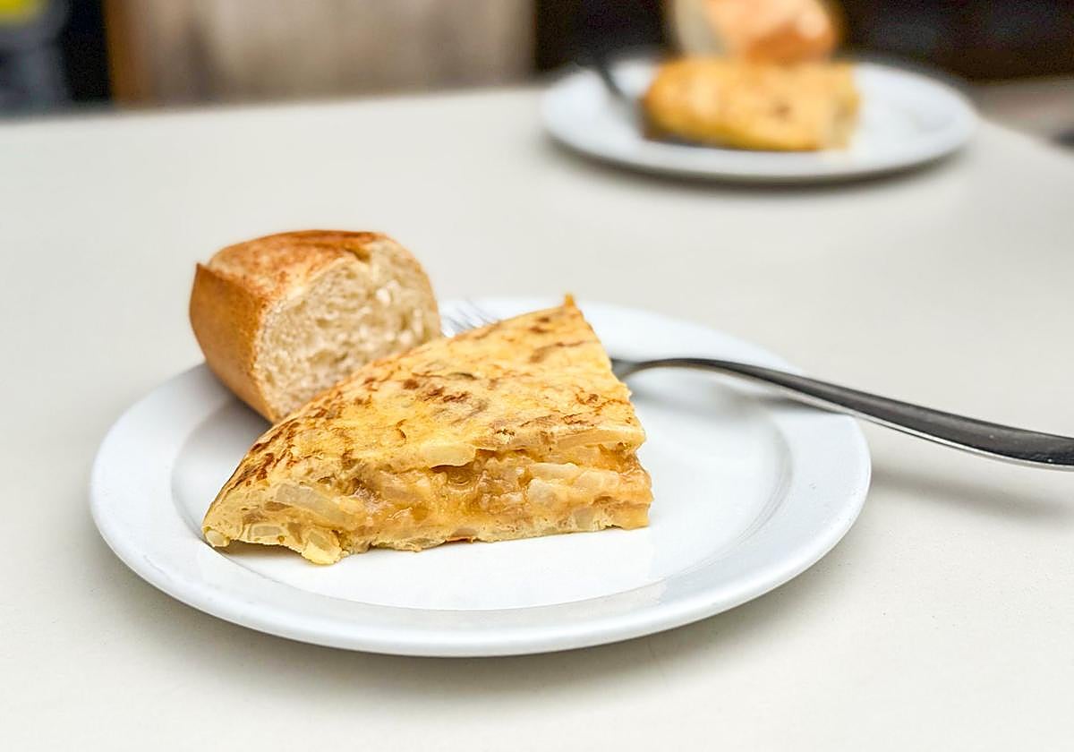 Pincho de tortilla Bar Las Muchachitas