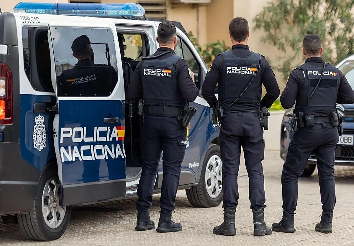 Imagen de una intervención de la Policía Nacional.