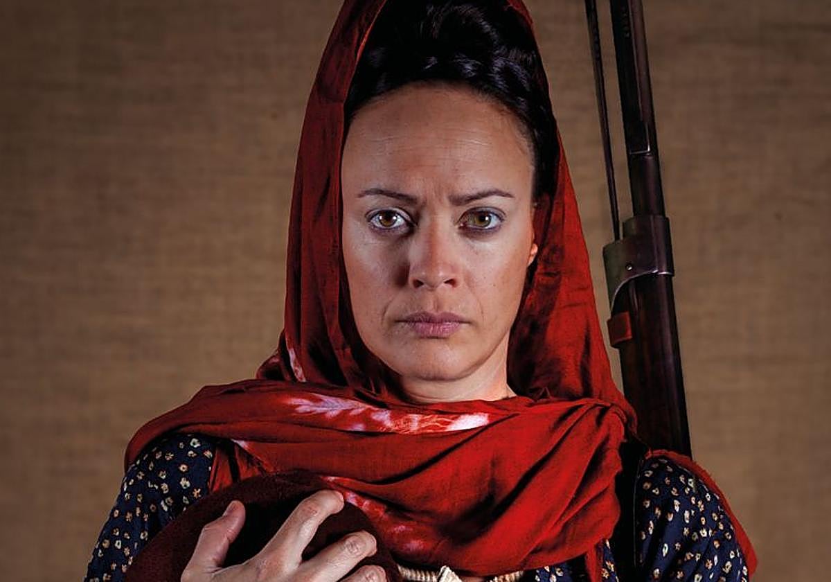 Marta Viera, en la imagen que ilustra el cartel del montaje.