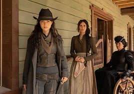 Las protagonistas del filme.